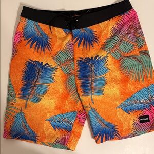 Hurley Tie Waist Board Shorts - 32